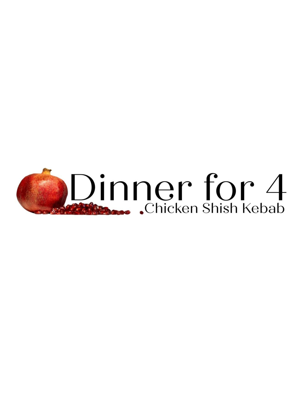 Dinner for 4: Chicken Kebab