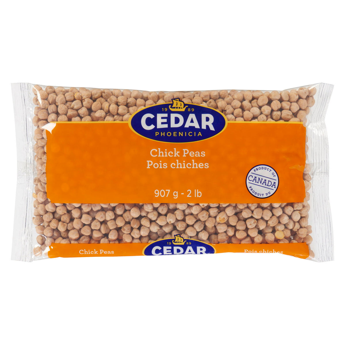 Cedar dry chick peas