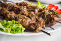 Temporary representative photo of lamb kebab