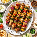 Temporary representative photo of chicken kebab
