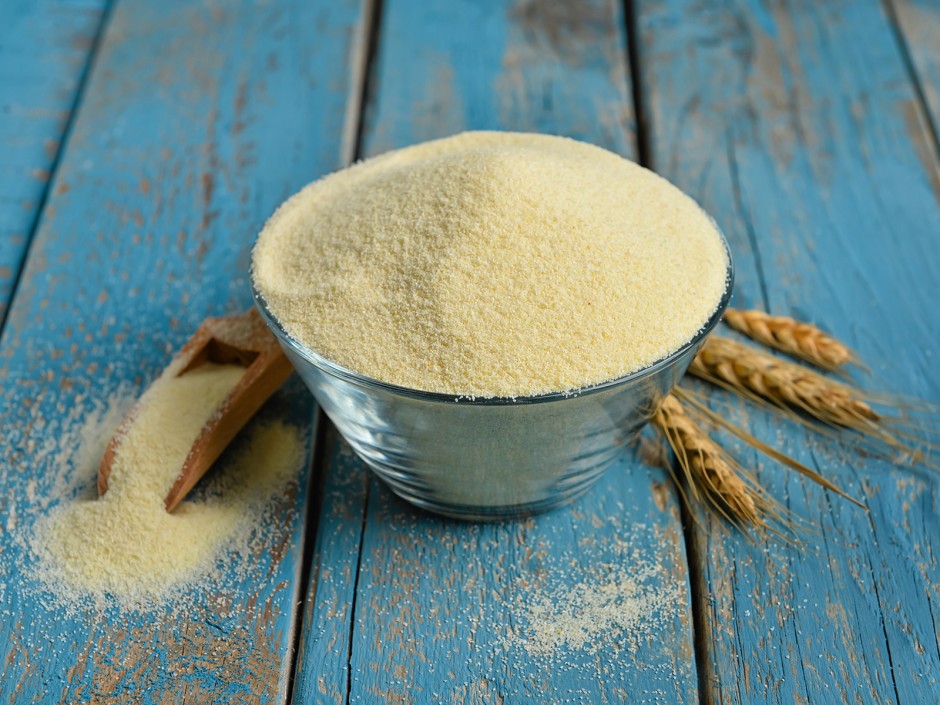 Temporary representative photo of semolina