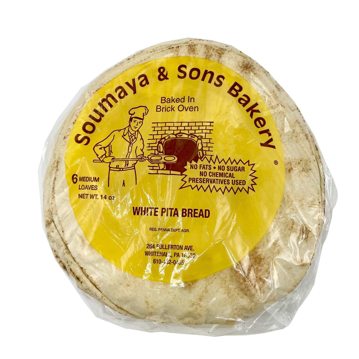 Soumaya & Sons - Pita White